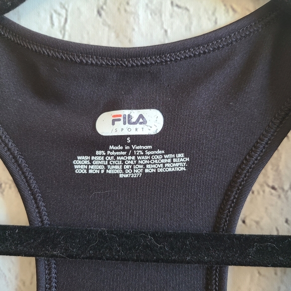 Fila Multi-Color Athletic Racer Back Tank Top S - Picture 5 of 7